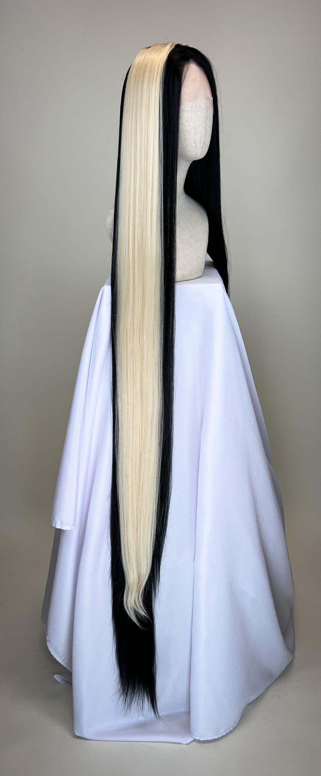 Goddess Length Bleach Blonde Weft