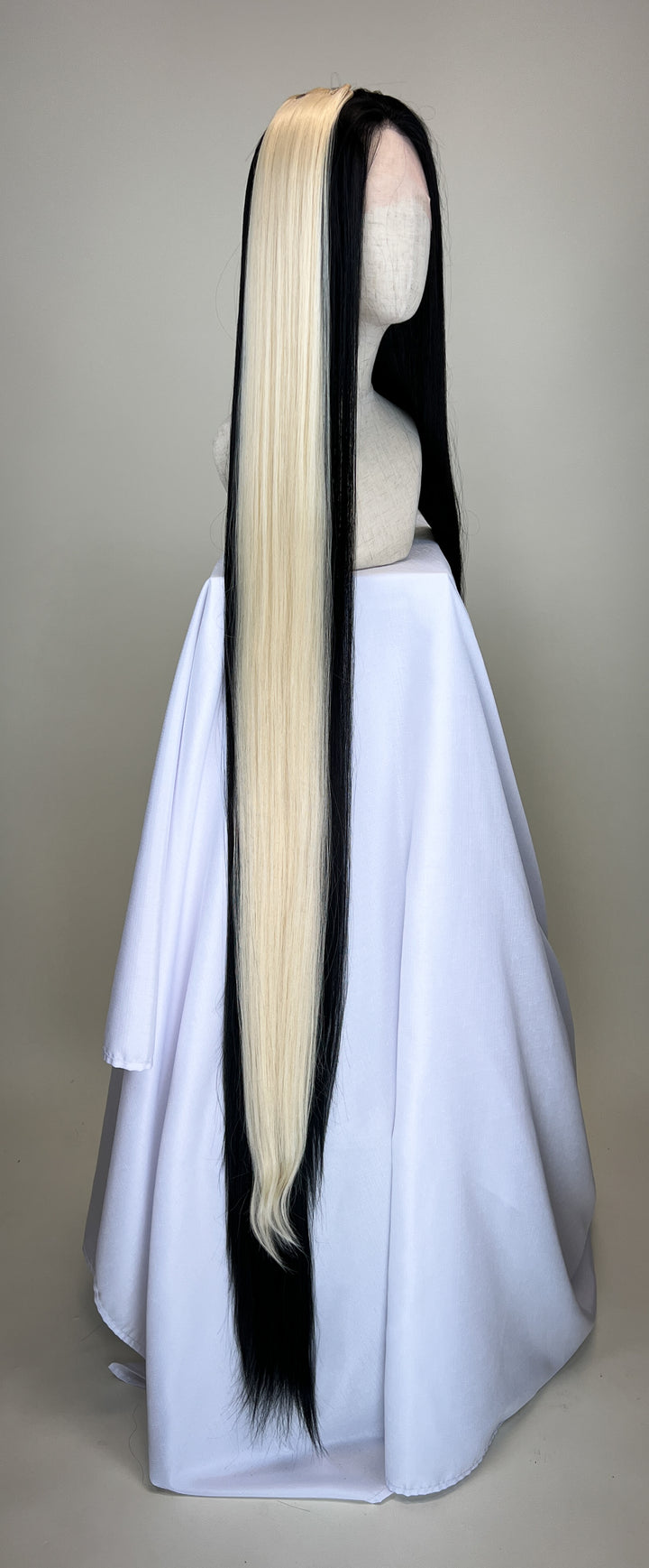 Goddess Length Bleach Blonde Weft
