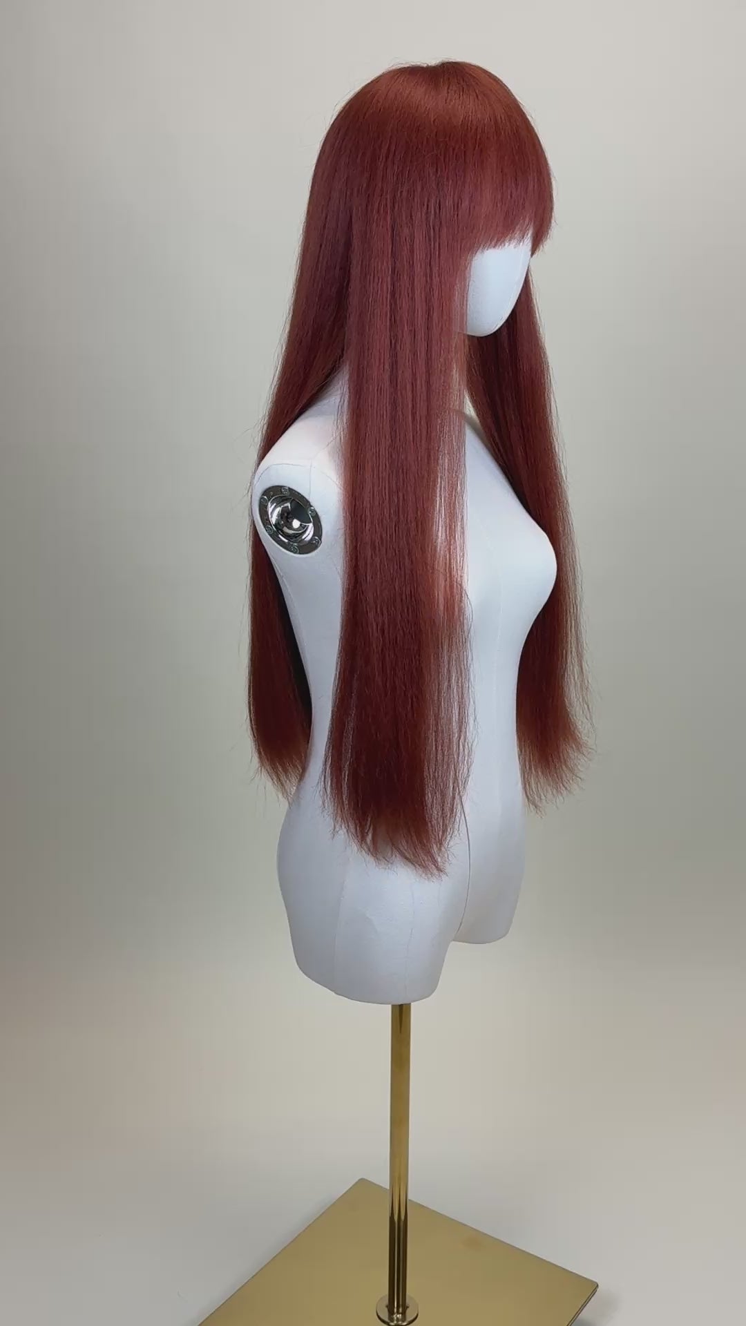 Myra Bold Red - Pre Textured Wig