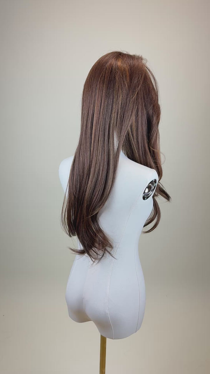 Cameryn Cinnamon Brown - Pre-Textured Wig