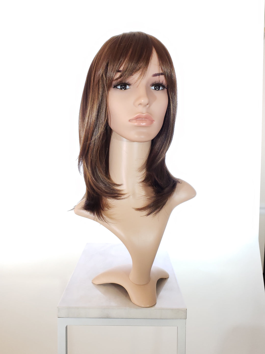 Kiley Brunette Blend - Hard Front Wig