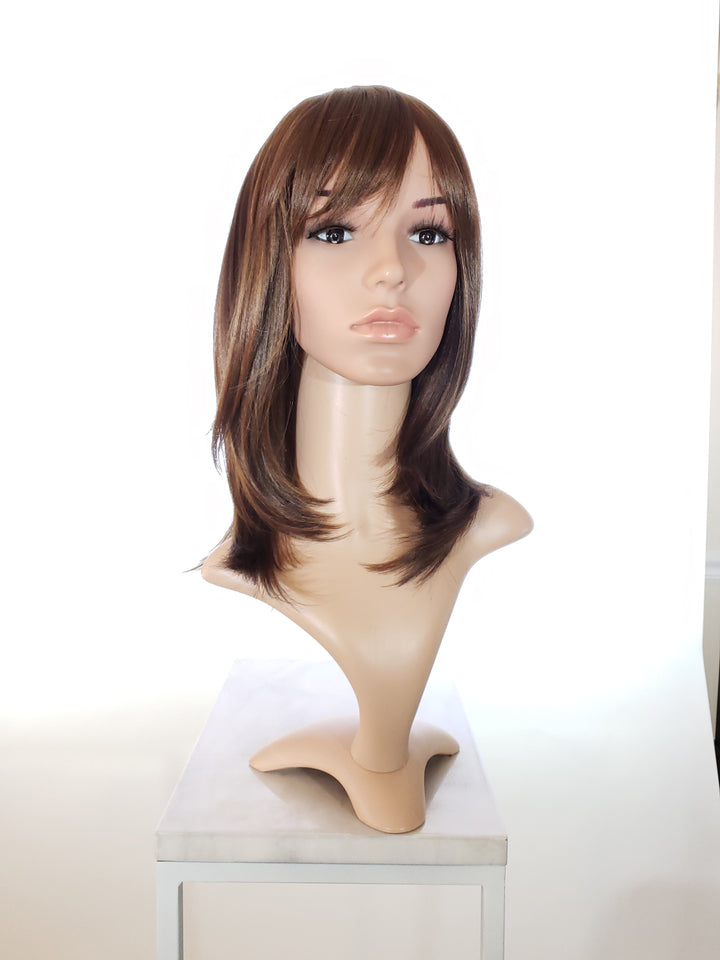Kiley Brunette Blend - Hard Front Wig