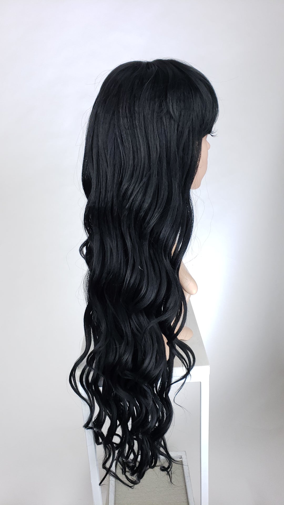 Sapphire Midnight Black - Hard Front Wig