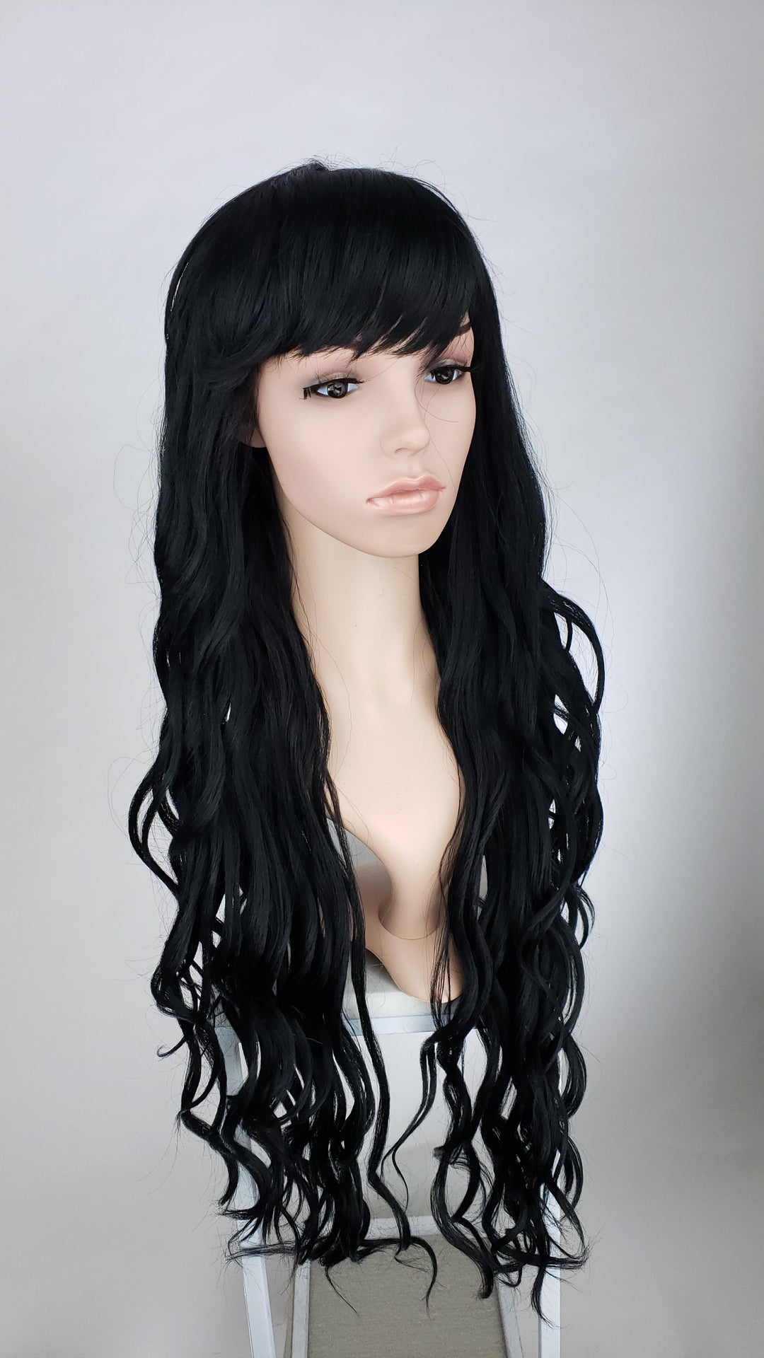 Sapphire Midnight Black - Hard Front Wig