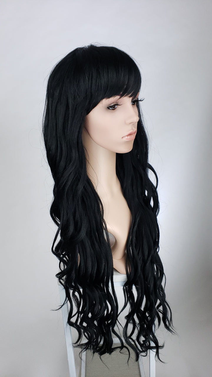 Sapphire Midnight Black - Hard Front Wig