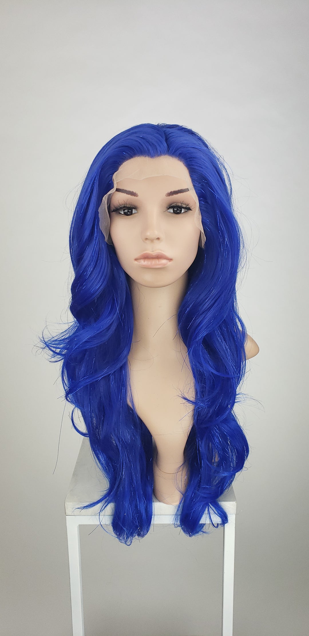 Serenity Crystal Blue Tinsel - Made To Order Only