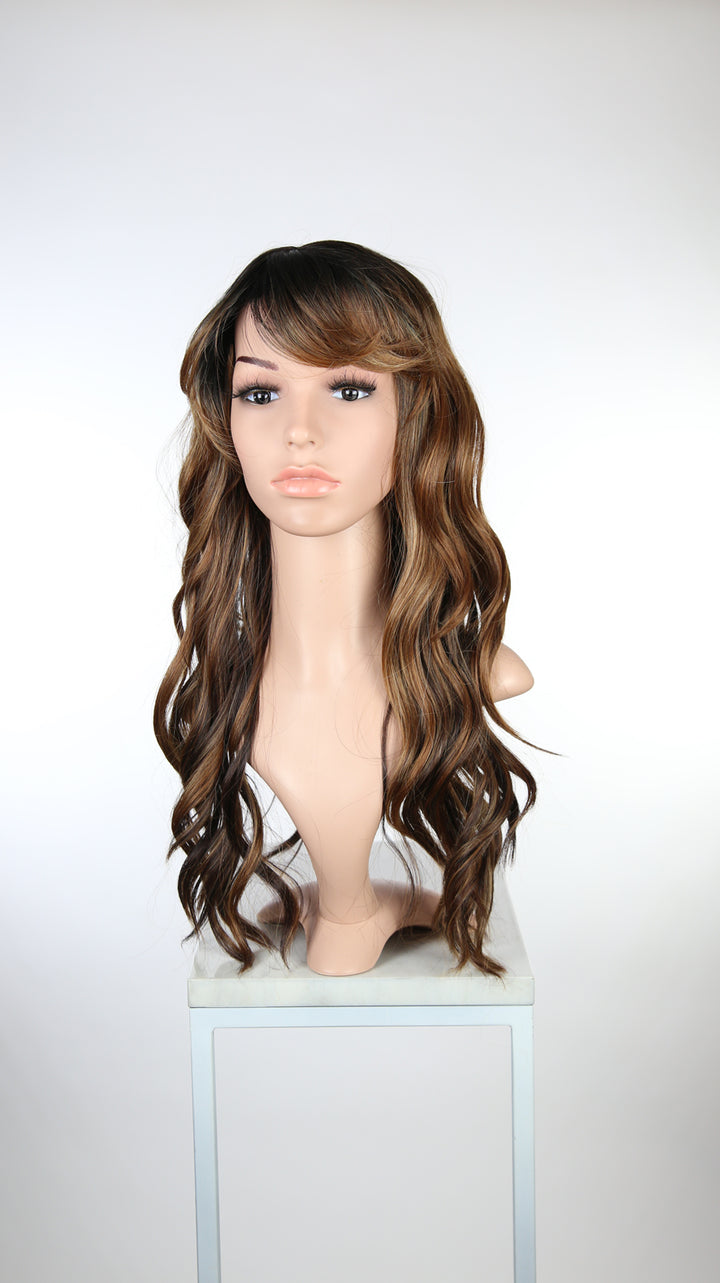 Fantasia Shadow Brown - Hard Front Wig