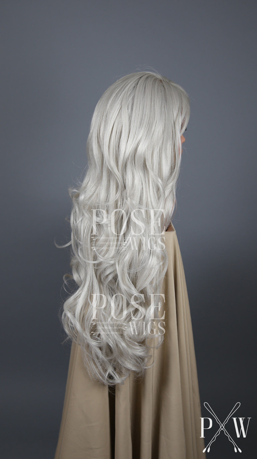 Bridgette True Grey - Hard Front Wig