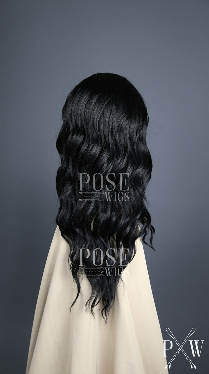 Ophelia Midnight Black - Hard Front Wig