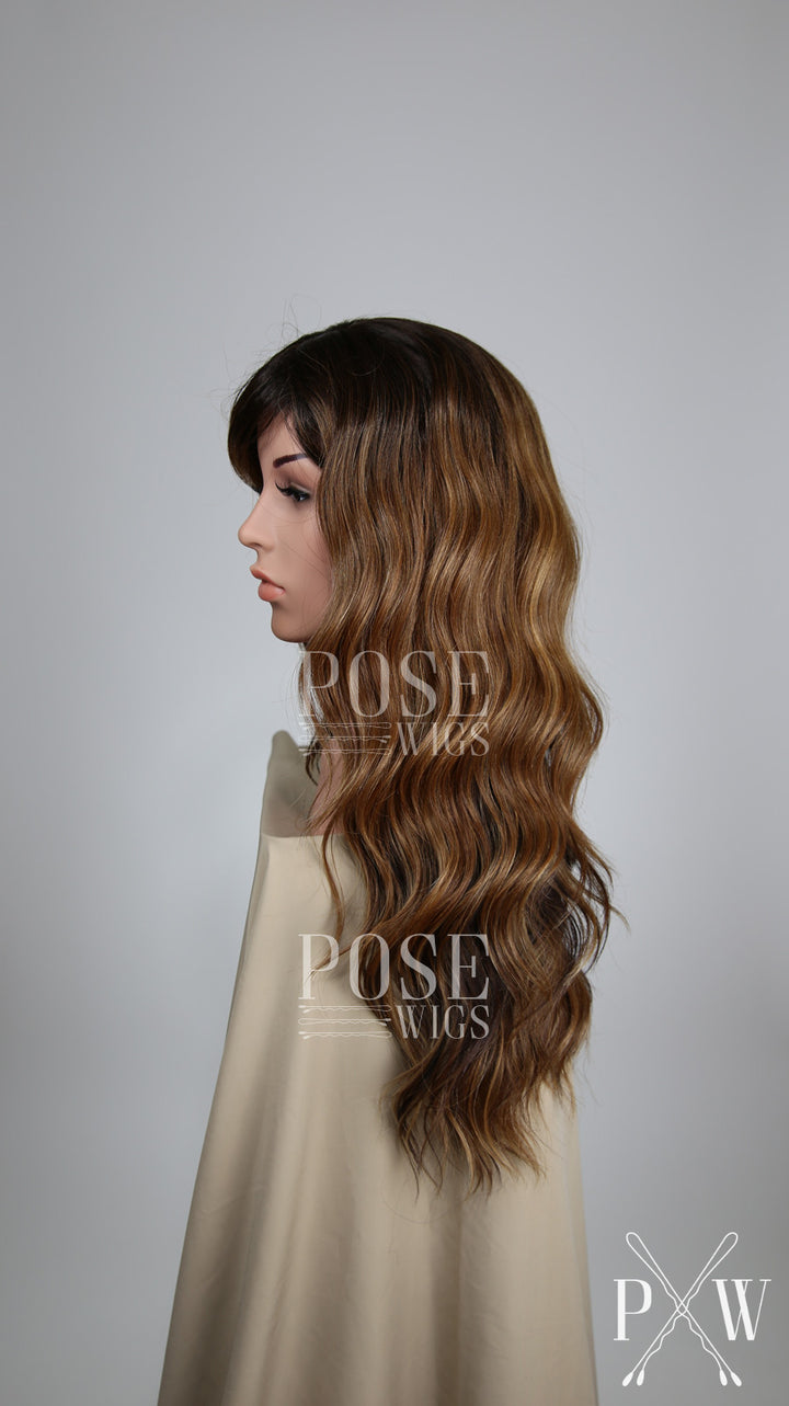 Fantasia Shadow Brown - Hard Front Wig