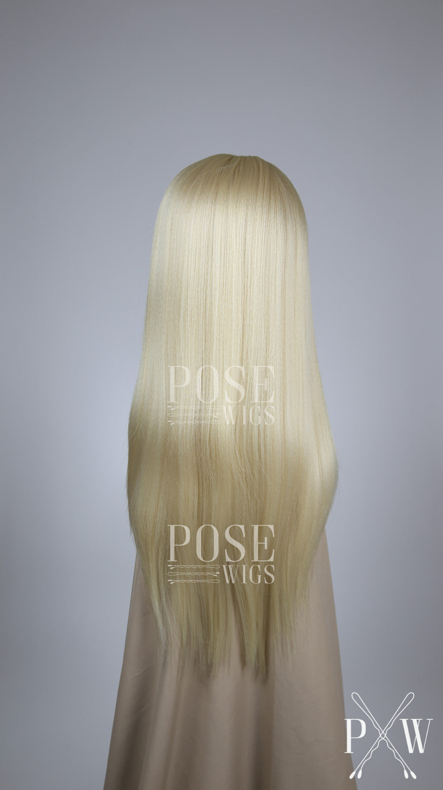 Oasis Bleach Blonde - Hard Front Wig