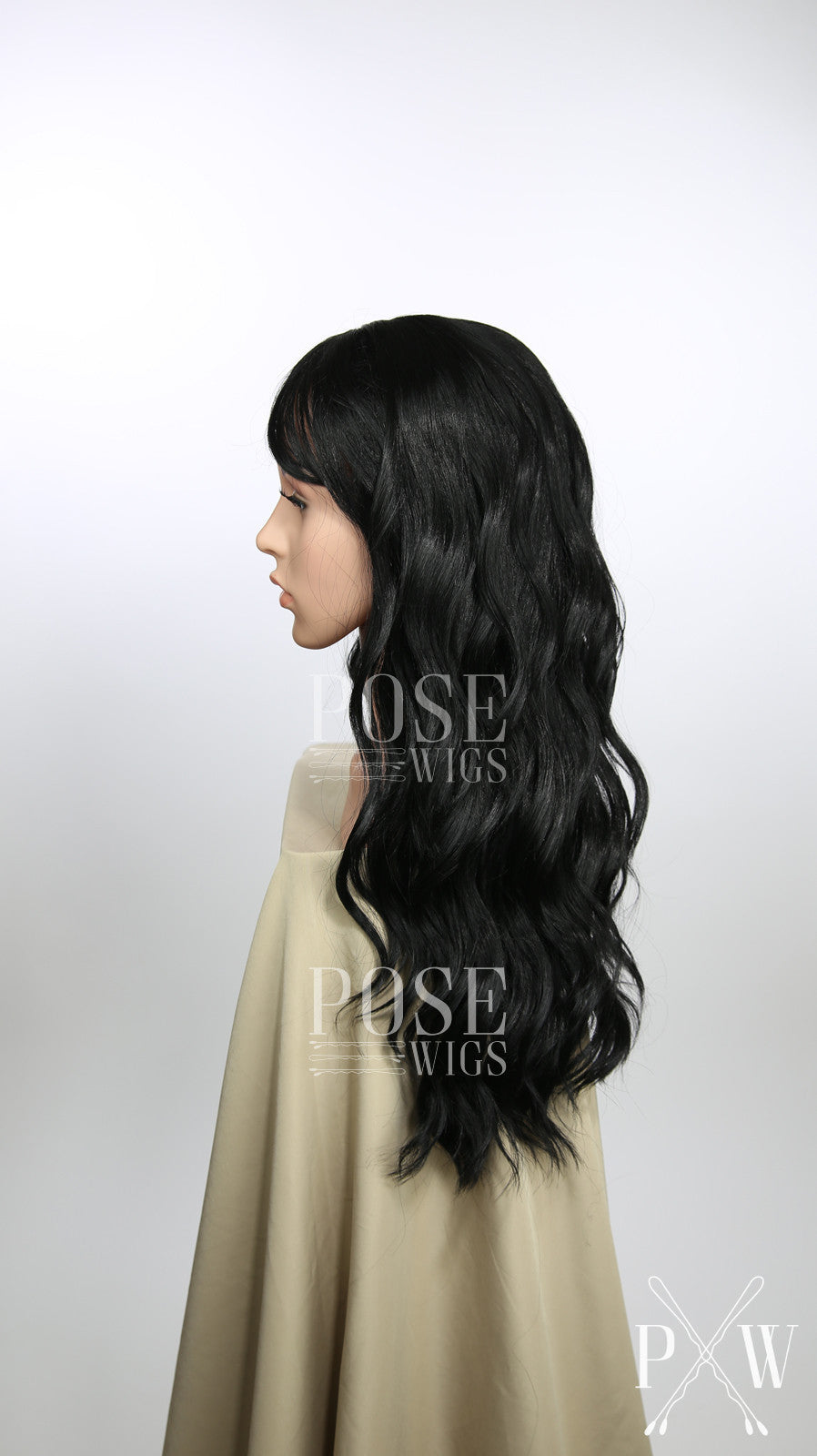 Fantasia Midnight Black - Hard Front Wig