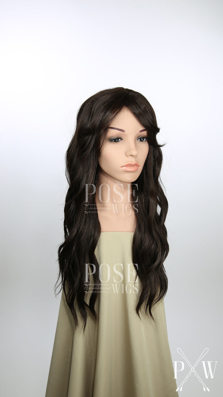 Fantasia Dark Chocolate - Hard Front Wig