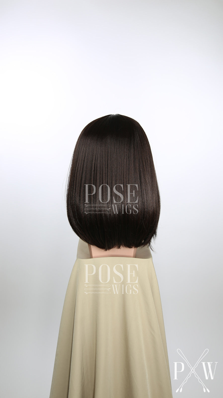 Dara Dark Brown - Hard Front Wig