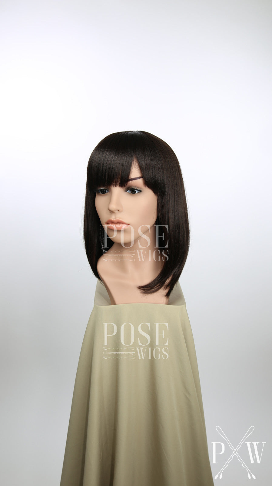 Dara Dark Brown - Hard Front Wig