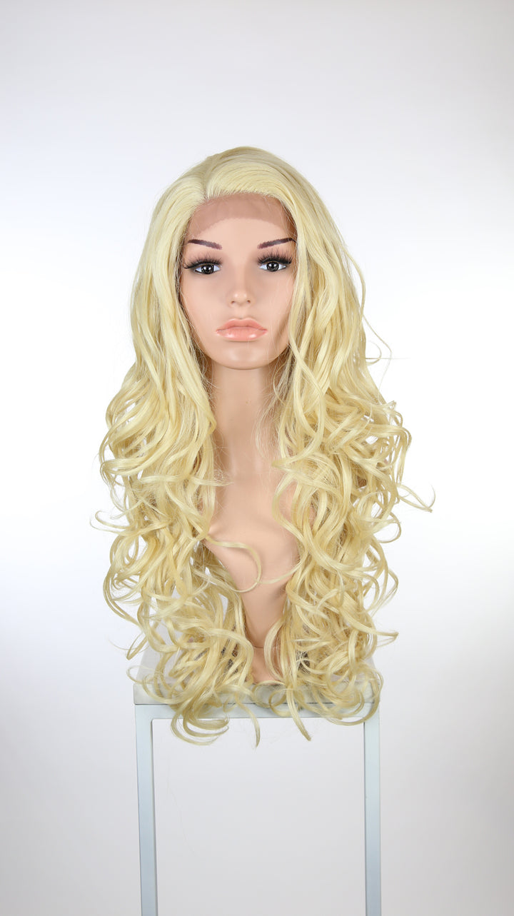 Blonde Long Curly Lace Front Wig - Lady Series LLHOL44