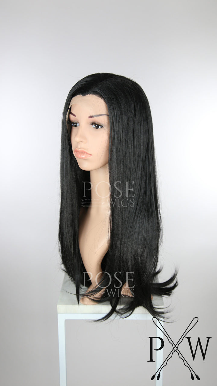 Men's Sky Midnight Black - Lace Front Wig