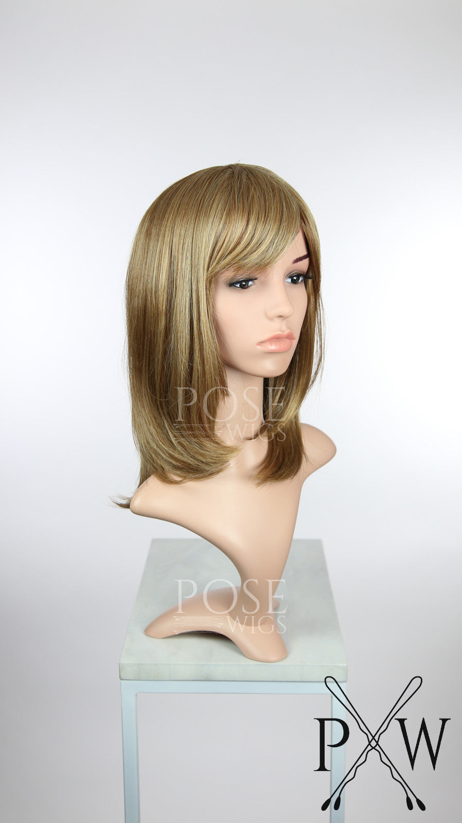 Kiley Sun-Kissed Brunette - Hard Front Wig