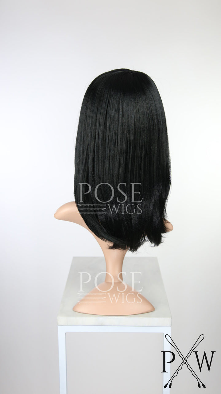 Kiley Midnight Black - Hard Front Wig