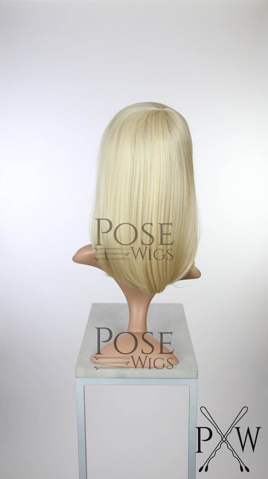Kiley Bleach Blonde - Hard Front Wig