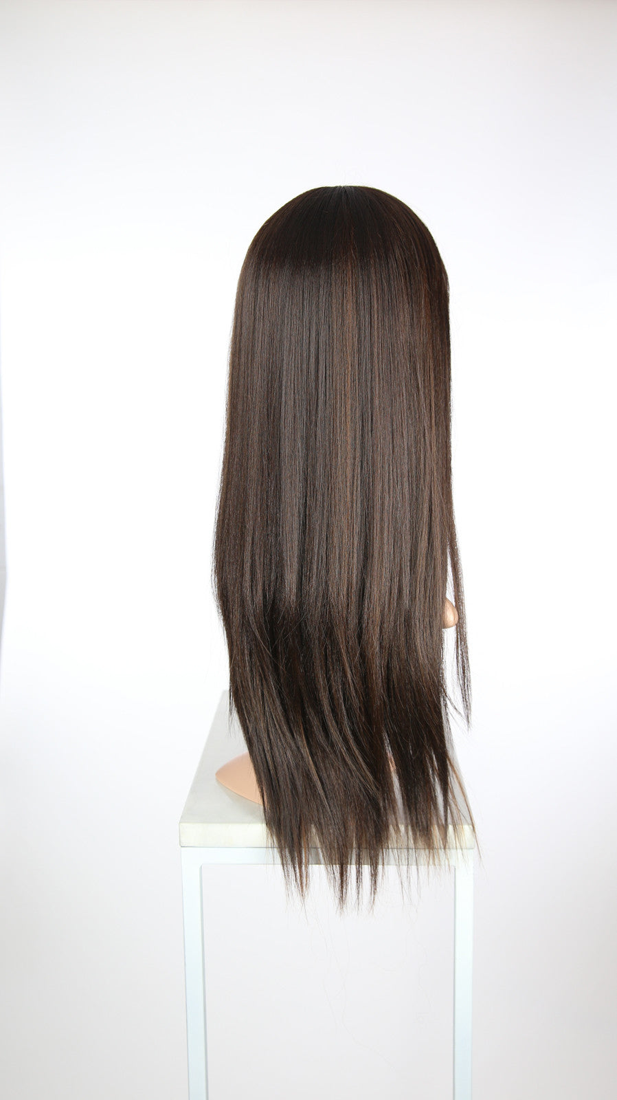 Oasis Dark Chocolate with Highlights - Hard Front Wig