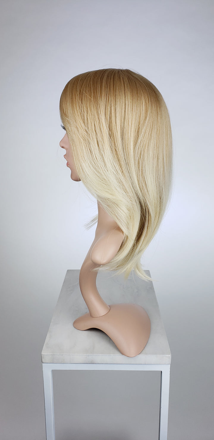 Kiley Strawberry Blonde Ombre - Hard Front Wig
