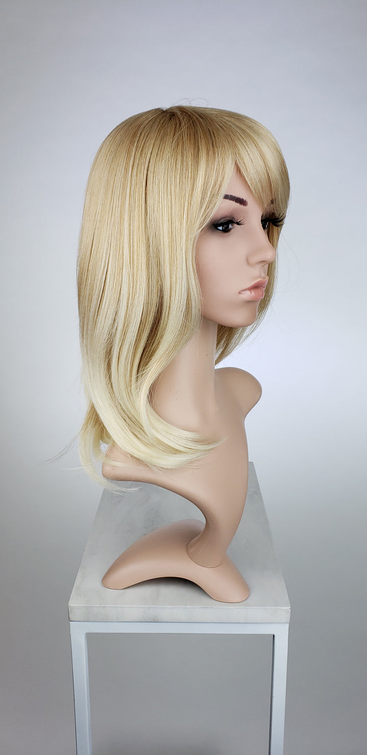 Kiley Strawberry Blonde Ombre - Hard Front Wig