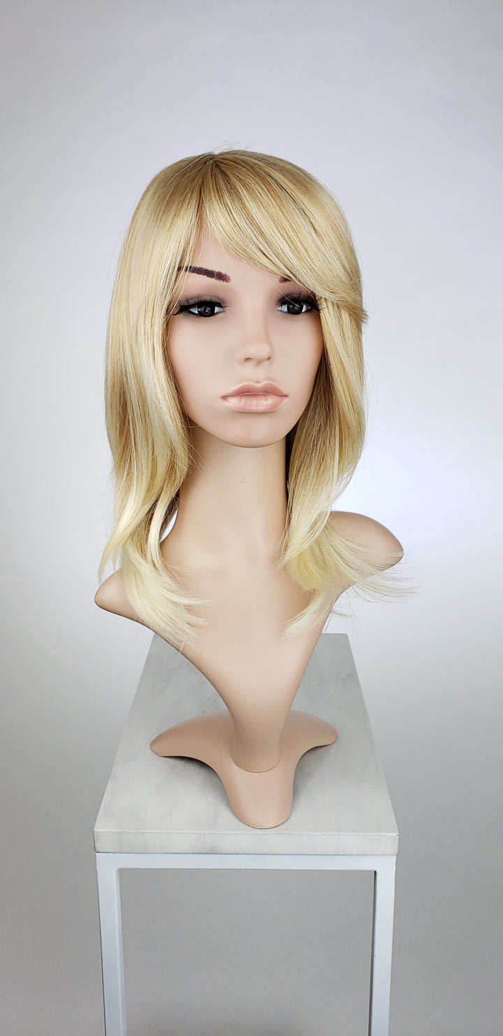 Kiley Strawberry Blonde Ombre - Hard Front Wig