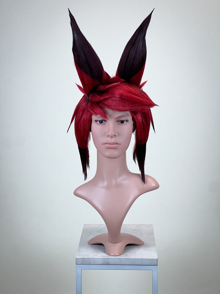 Alastor | Hazbin Hotel - Custom Styled Wig