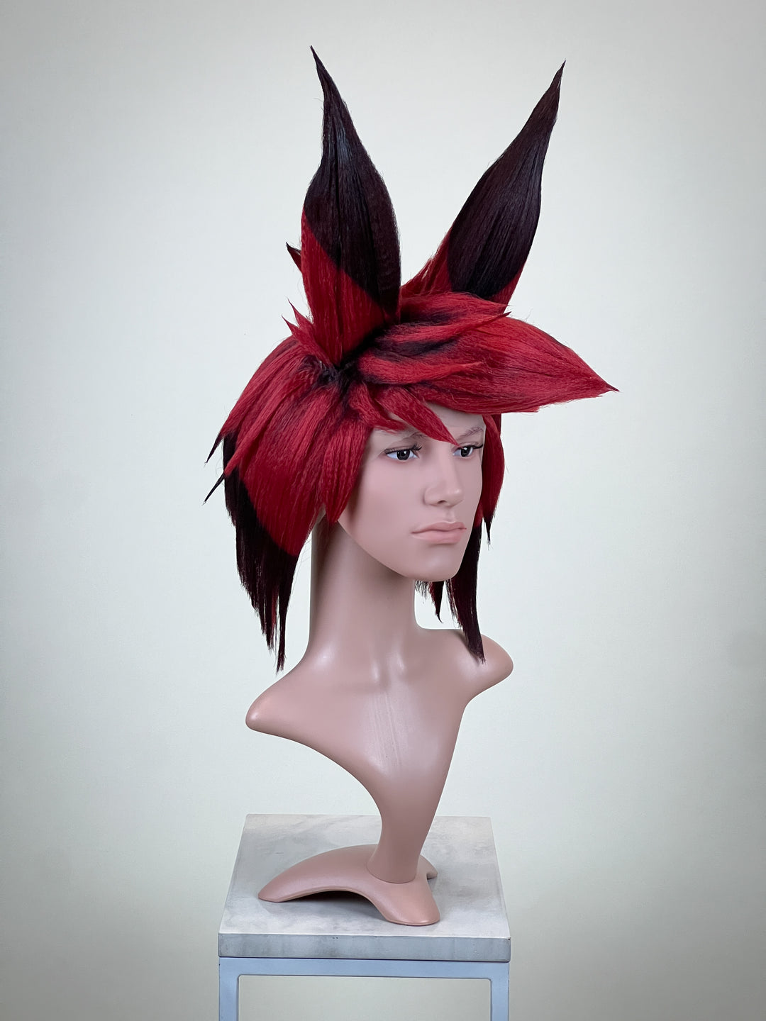 Alastor | Hazbin Hotel - Custom Styled Wig