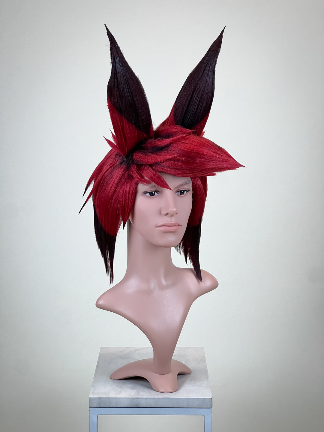 Alastor | Hazbin Hotel - Custom Styled Wig