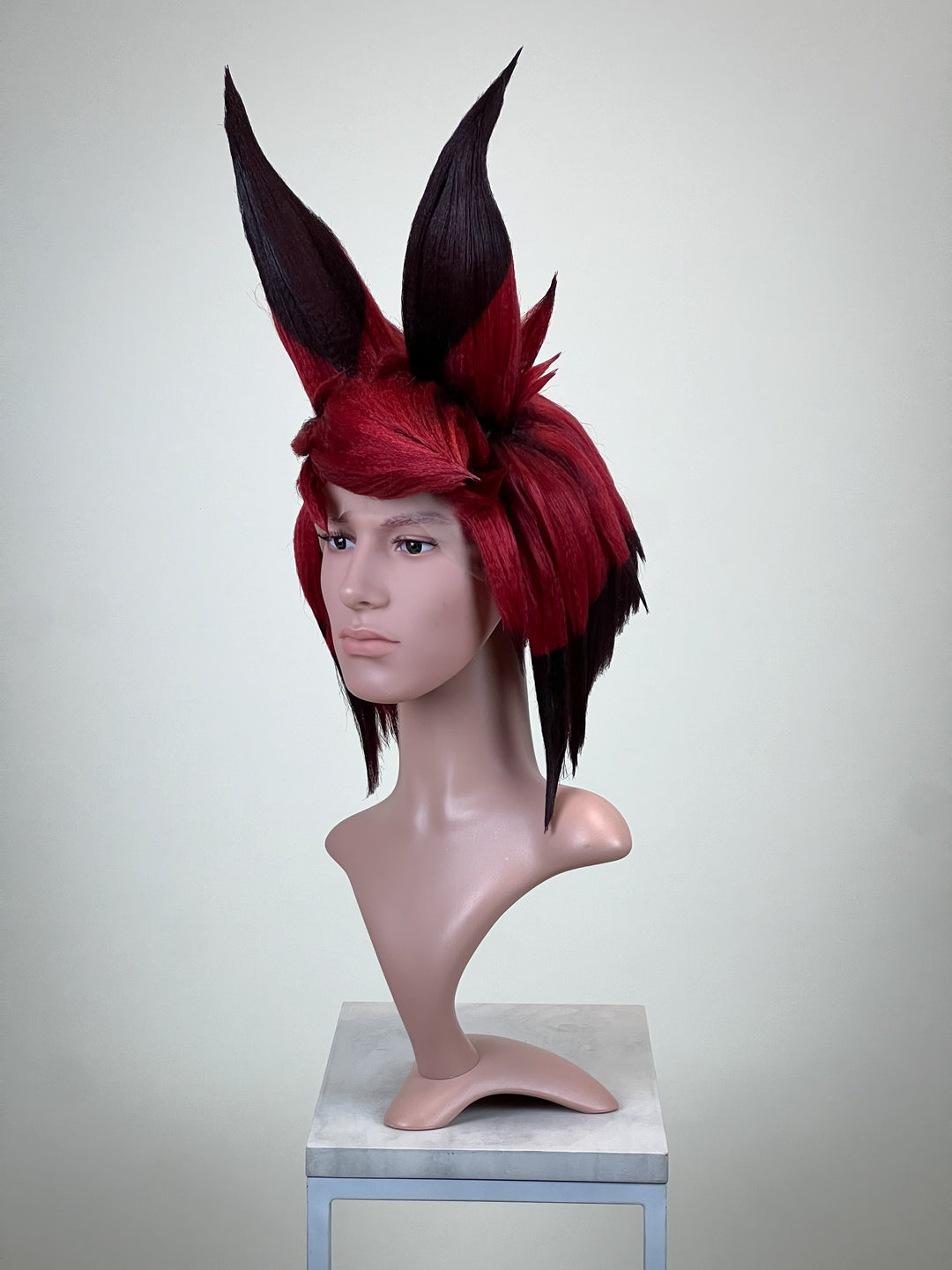 Alastor | Hazbin Hotel - Custom Styled Wig