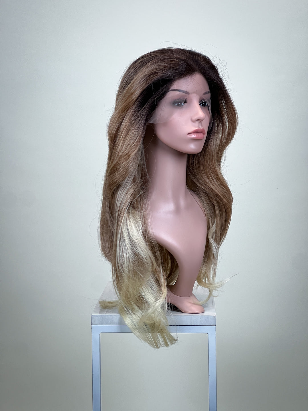 Cameryn Cinnamon Brown Ombre - Pre-Textured Wig