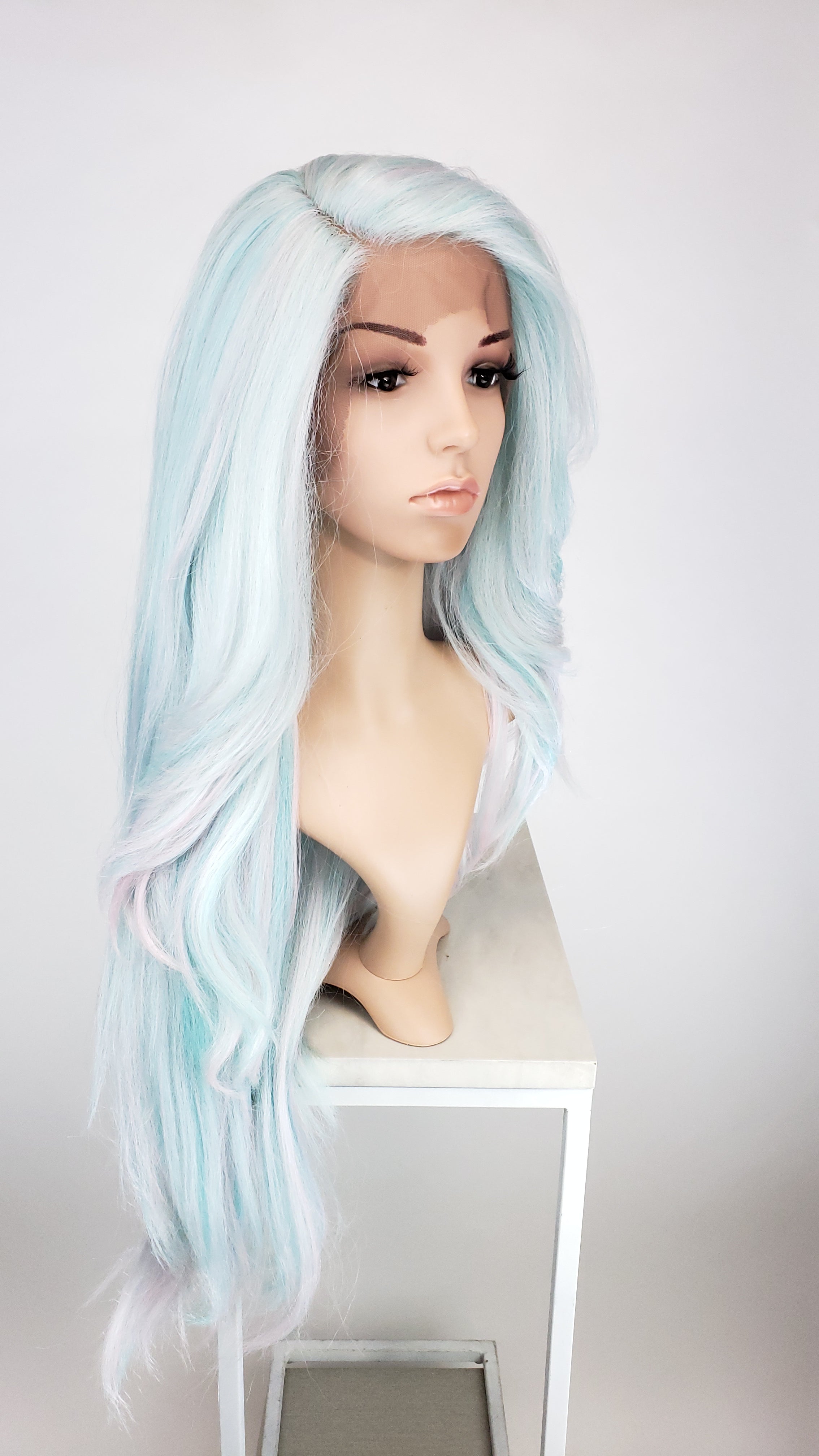 Prudence Cotton Candy Natural Pose Wigs