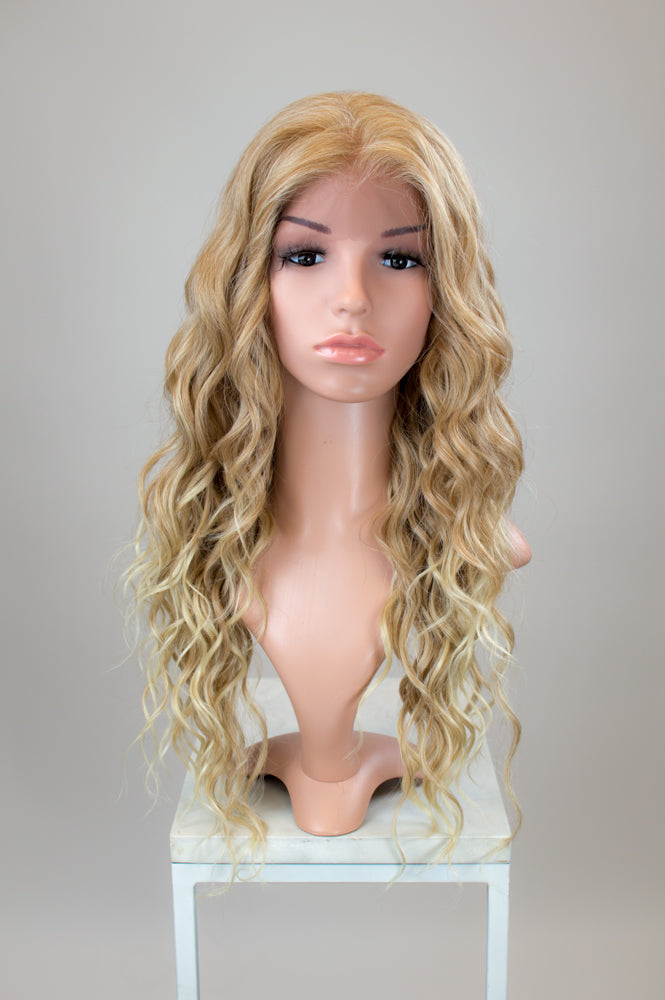 LDSHK91 Shakira Strawberry Blonde lace front wig