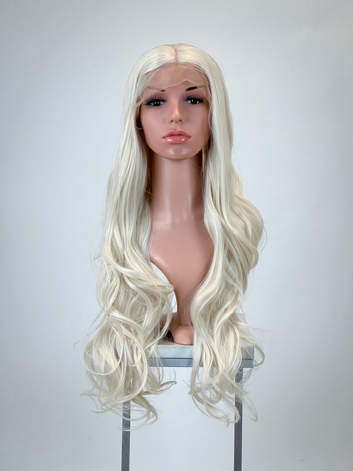 Nyra White Blonde - Lace Front Wig