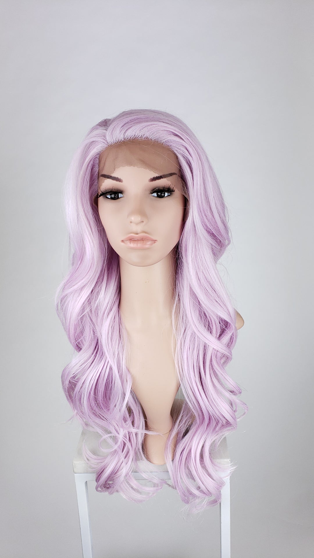 Pose Wigs Lilac Purple Long Wavy Lace Front Wig - Duchess Series LDKIM168