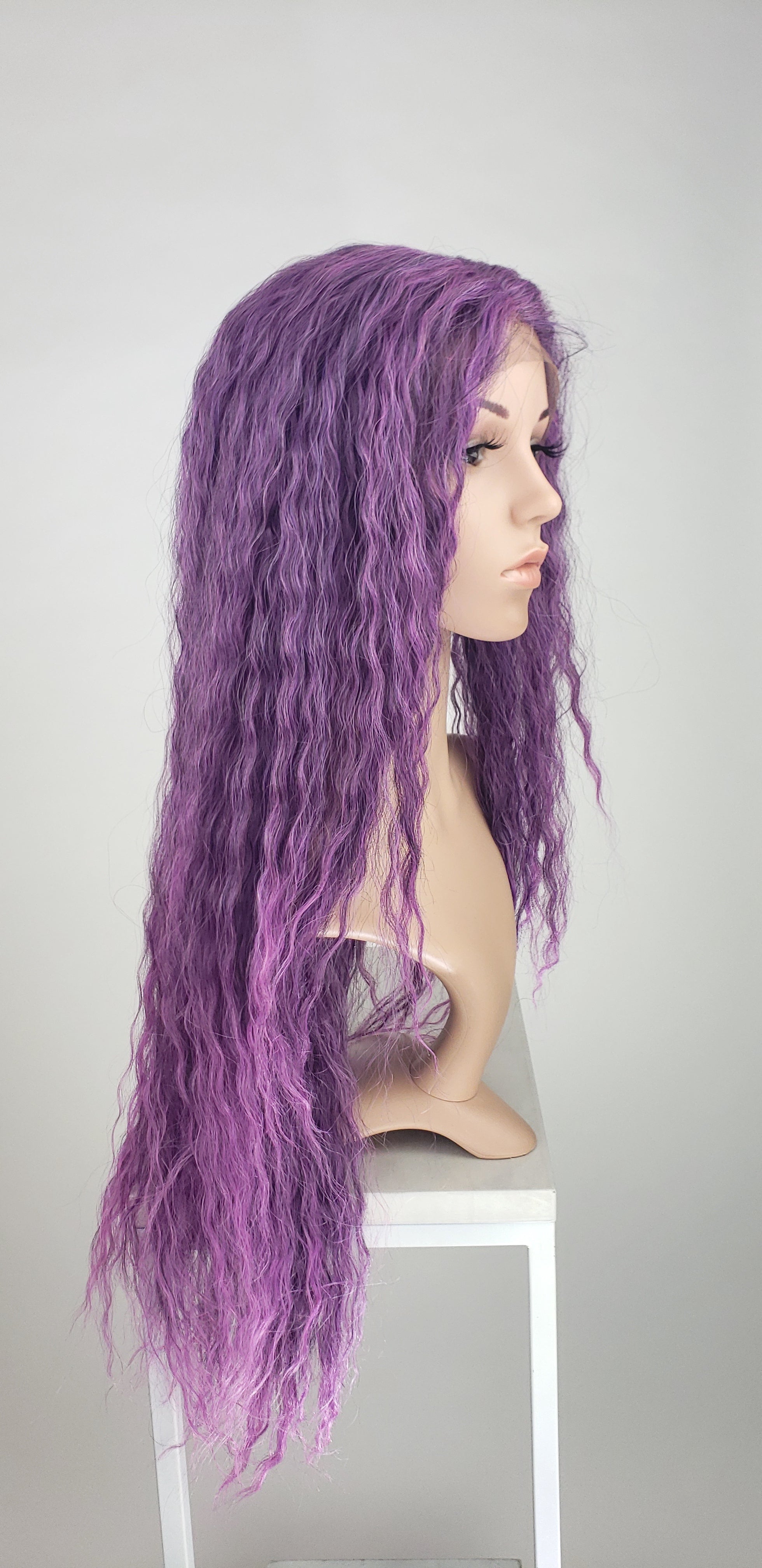 Raven Wild Purple Natural Series Pose Wigs