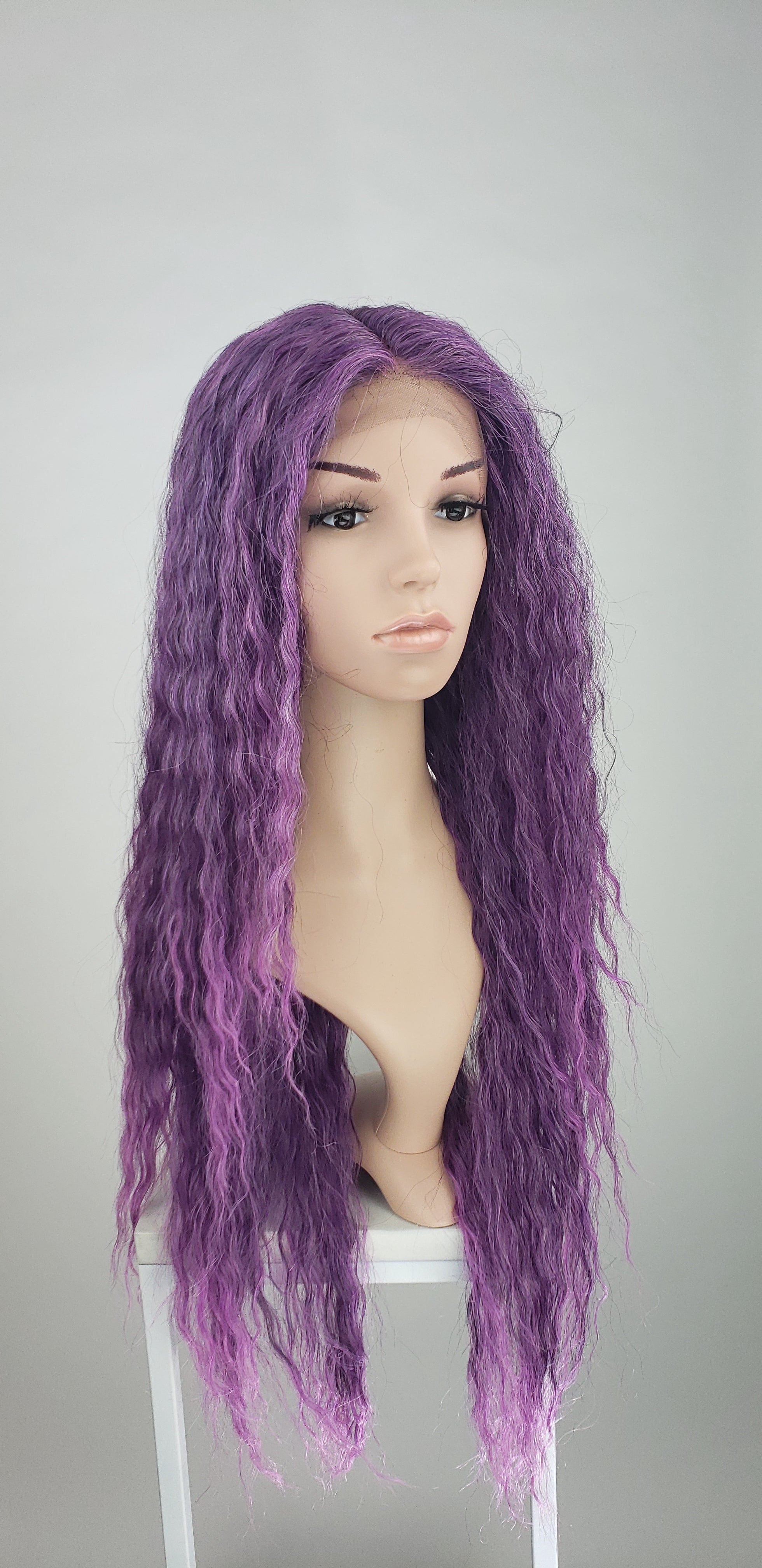 Raven Wild Purple Natural Pose Wigs