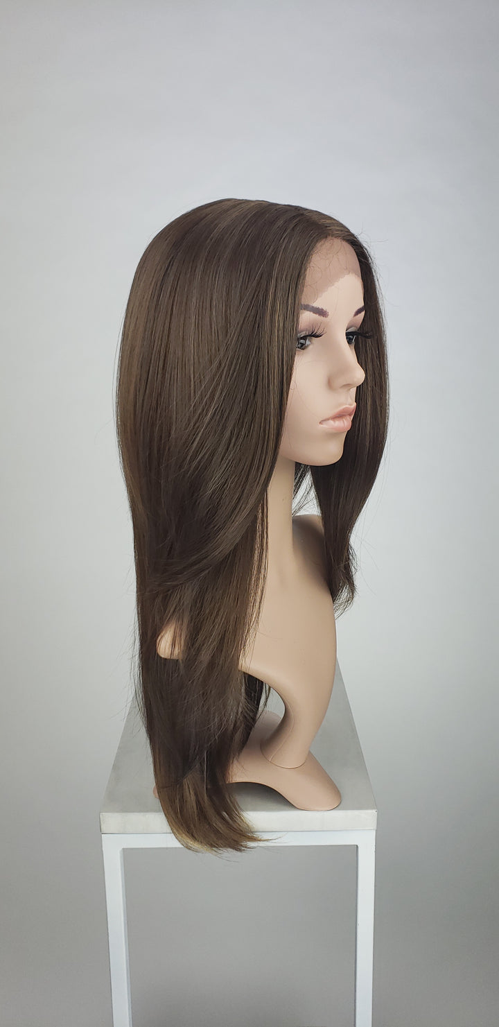 Tallulah Brunette Blend - Lace Front Wig