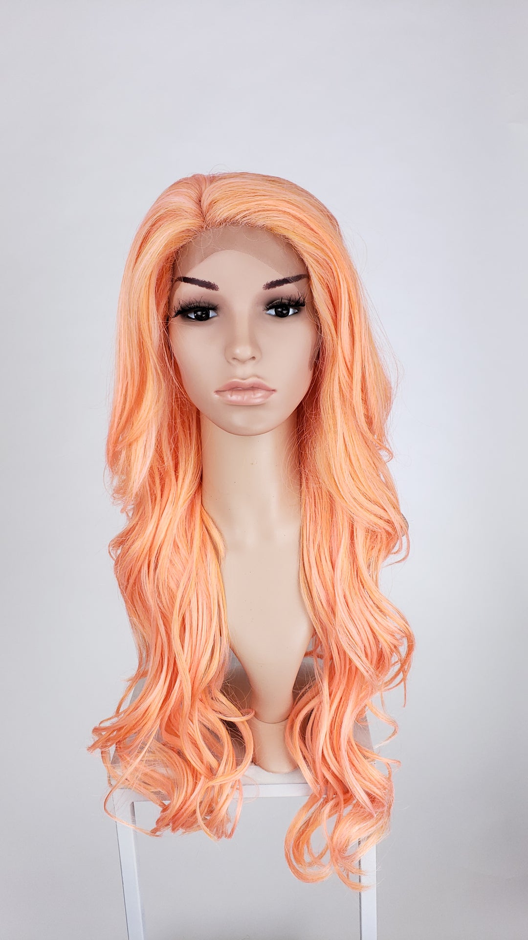 POSE WIGS Coral Mix Long Wavy Lace Front Wig - Lady Series LLKIM97