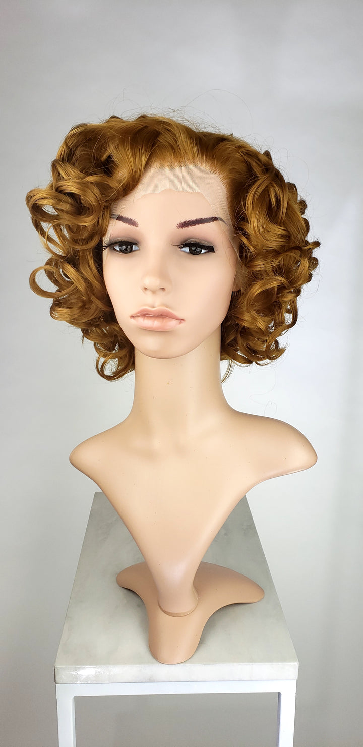 Men's Mae Copper Blonde - Lace Front Wig