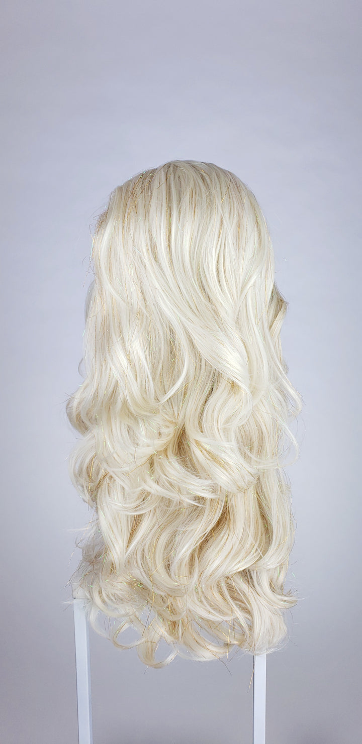 Serenity Crystal Blonde Tinsel - Made To Order Only