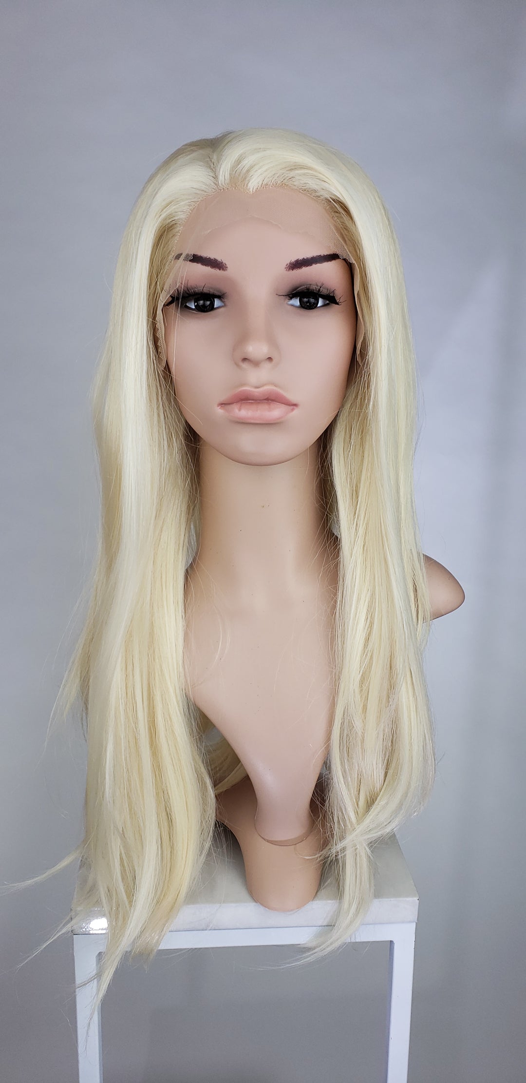 Pose WIgs Blonde Long Straight Lace Front Wig - Princess Series LPSKY44