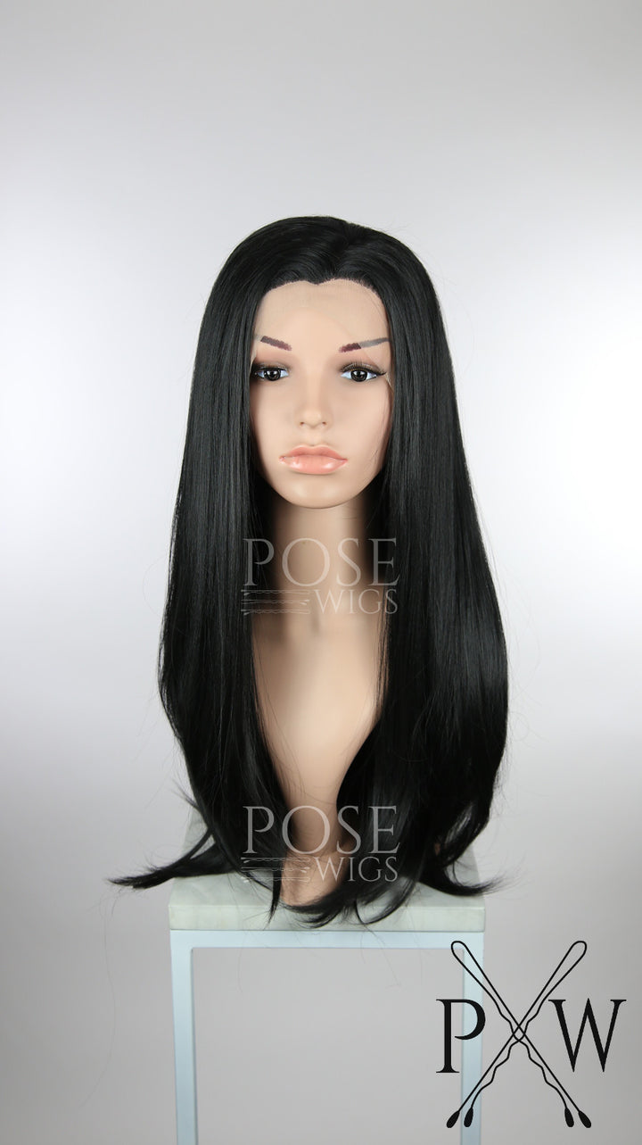 Men's Sky Midnight Black - Lace Front Wig