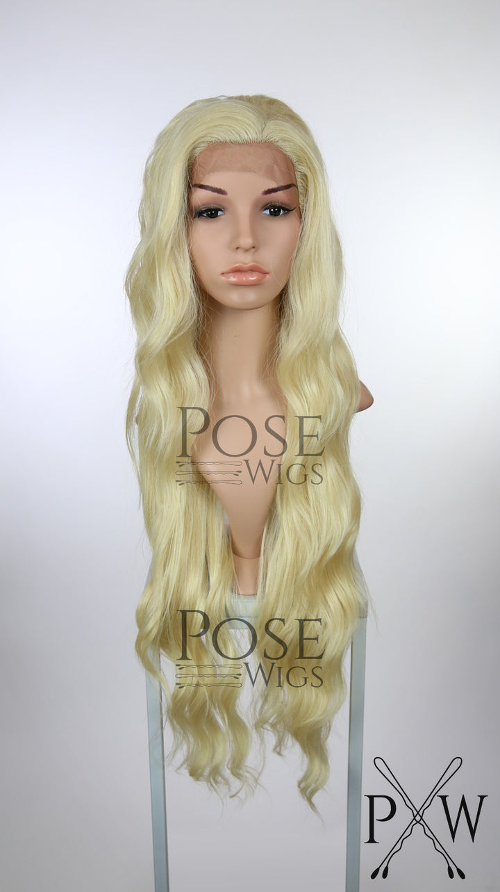 Blonde Long Curly Lace Front Wig - Lady Series LLMON44