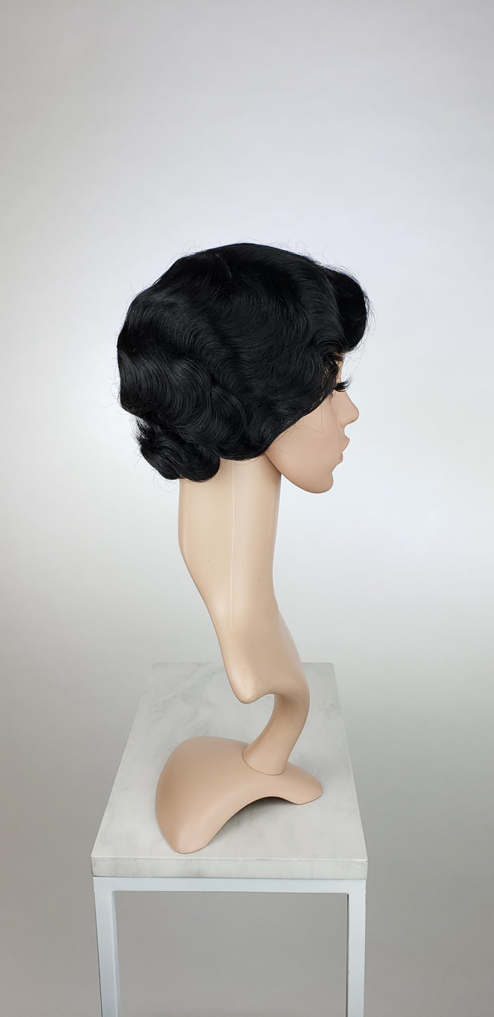 Roaring 20's Midnight Black - Costume Fashion Wig