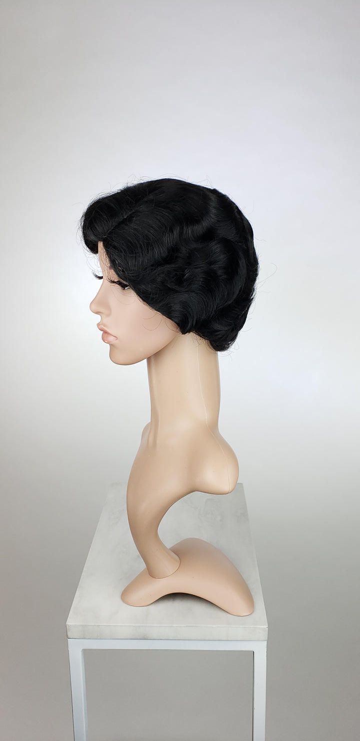 Roaring 20's Midnight Black - Costume Fashion Wig